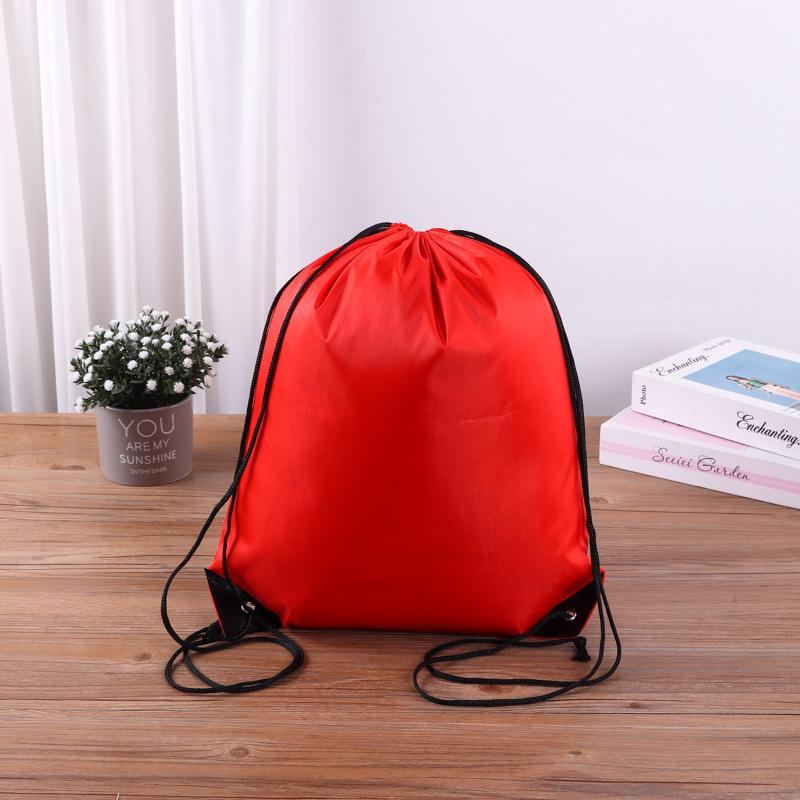 Benutzerdefinierter Nylon-Kordelzugbeutel - Polyester-Reiseaufbewahrung für den Außenbereich