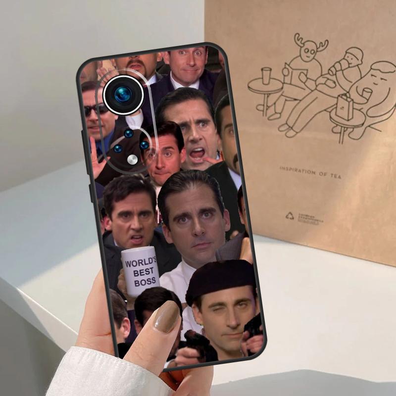 The Office Collage Case For Honor Magic 8 7 6 5 Pro Cover For Honor X9c X9b X9a X8a X8b 200 400 50 70 90 Lite