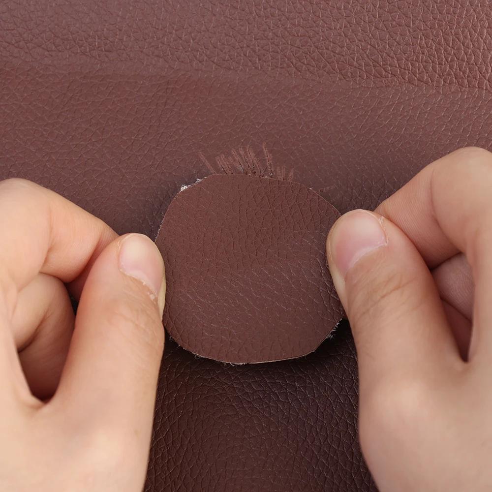Multi-Color PU Leather Repair Tape for Sofa Furniture Self-Adhesive Cuttable Leather Sofa Repair Patch Couch Repair Stickers