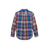 Polo Ralph Lauren SS24 Plaid Pony Print Pointed Collar Casual Long Sleeve Shirt Kids Shirts Multicolor CWPOWOVY6820458-999