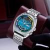 Imitation mechanical watch men's dial double calendar Fens men's classic men's quartz watch