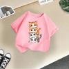Children's Short-sleeved Boys'  Girls' T-shirts Cotton Summer Casual Tops