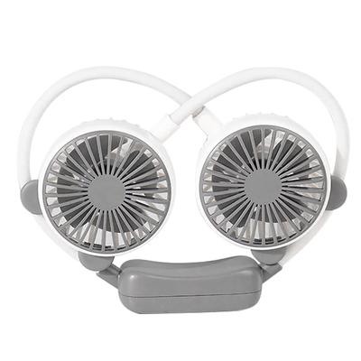 Portable Neck Fan Bendable Wearable USB Rechargeable Hand Free Mini Hanging Fan for Office Travel