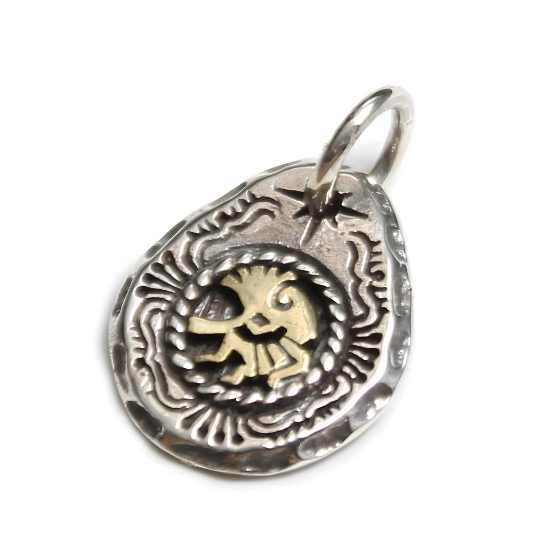 [goodvibrations] Kokopelli Pendant, Sterling Silver 925, Good Vibrations, Men s & Women s, Native American Style