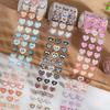 Cute Laser Love Heart Decorative Adhesive Tape Masking Tapes Planner Hand Account Album Diary Scrapbooking DIY Korean Stationery