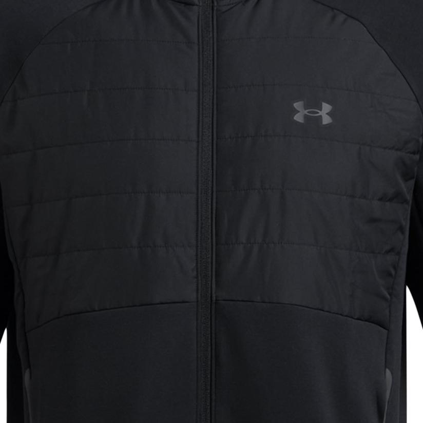 Under Armour Unstoppable Waterproof Hooded Zip Fashion Jacket Men Jacket Black 1388905-001