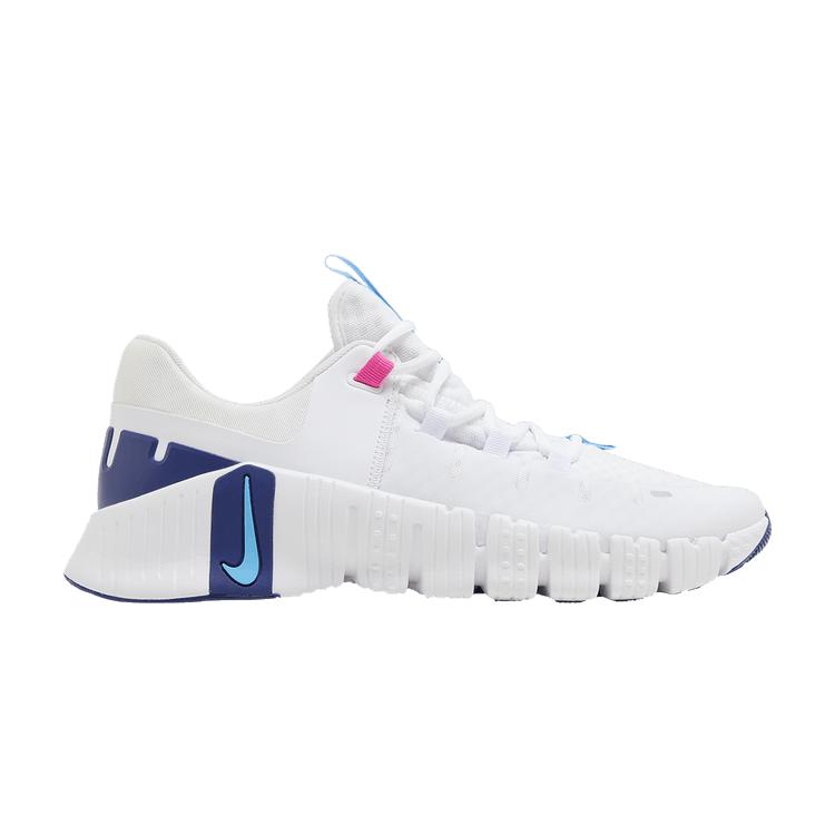Nike Free Metcon 5 White Aquarius Blue (Women s) 38.5