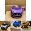 Wild Horse Resin Coffee Cup With Stainless Steel Interior For Home Tea Table And Gift Use