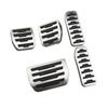 My Good Car Car Pedals for Range Rover Evoque Land Rover Discovery Sport for Jaguar E-Pace Footrest Gas Brake Pedal Cover