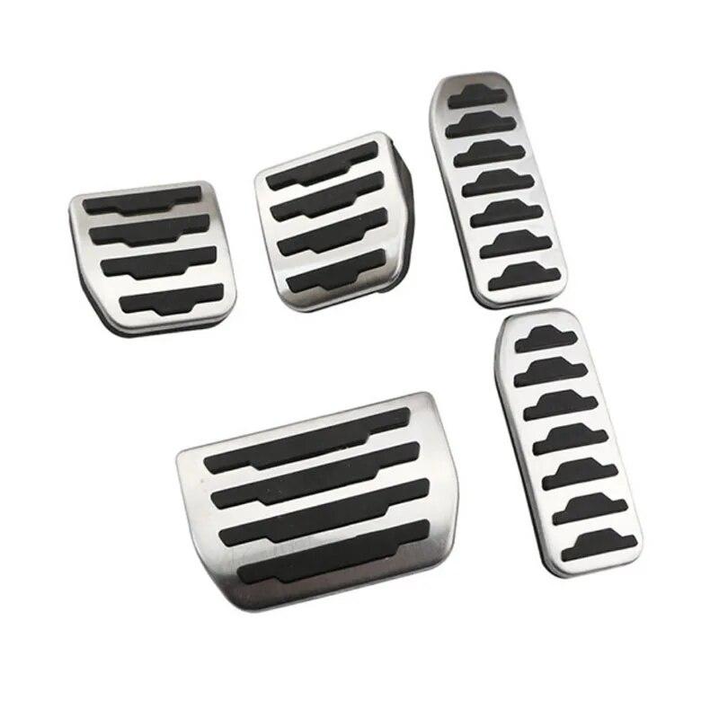 My Good Car Car Pedals for Range Rover Evoque Land Rover Discovery Sport for Jaguar E-Pace Footrest Gas Brake Pedal Cover