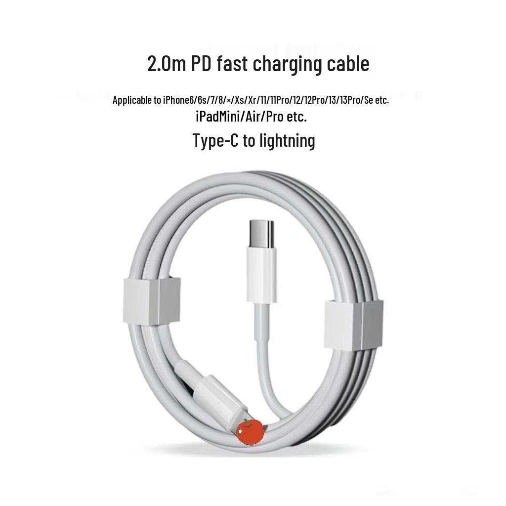 Dual Type-C PD Fast Charging Cable for Apple and Android Devices