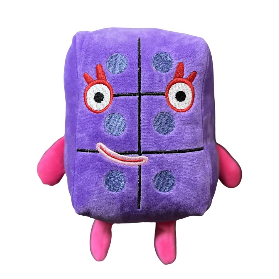 14-30Cm Engelse Animatie Digitale Bouwstenen Pluche Pop Wiskundig Pluche Speelgoed Spel Pluche Pop Decoratie Verjaardagscadeau