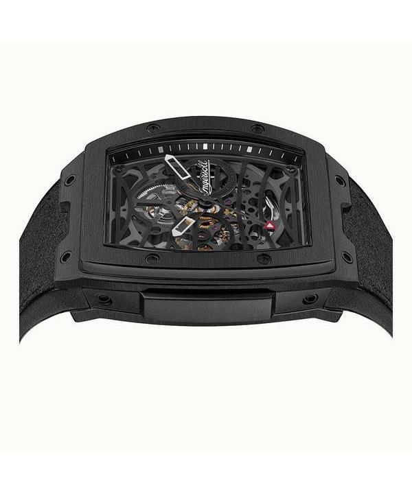 Ingersoll Ceasul pentru bărbați Challenger cu cadran schelet negru automat I12307