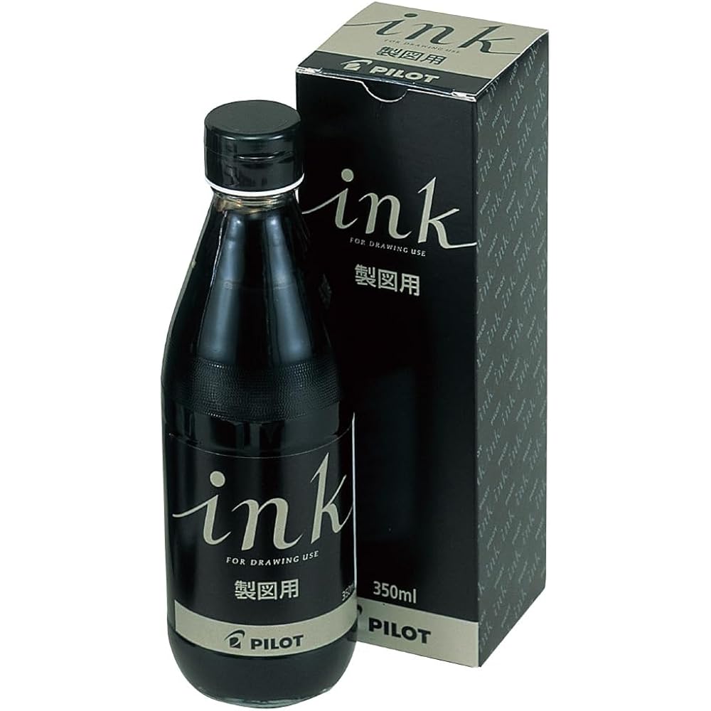 PILOT Ink Drafting Ink (High Yield) Black INK350DR Pilot