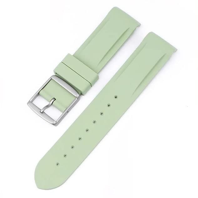 Swatch X Omega Exclusive Rubber Strap with Buckle (Light Green)
