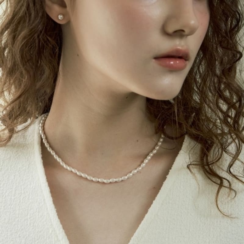 BEFORE MOONRISE Grace Pearl Necklace 6mm SN301-6