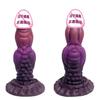 Luminous Silicone Dildo With Irregular Shape Anal Sphincter Soft Flesh Penis Alternative Sex Toy SM Adult Masturbator