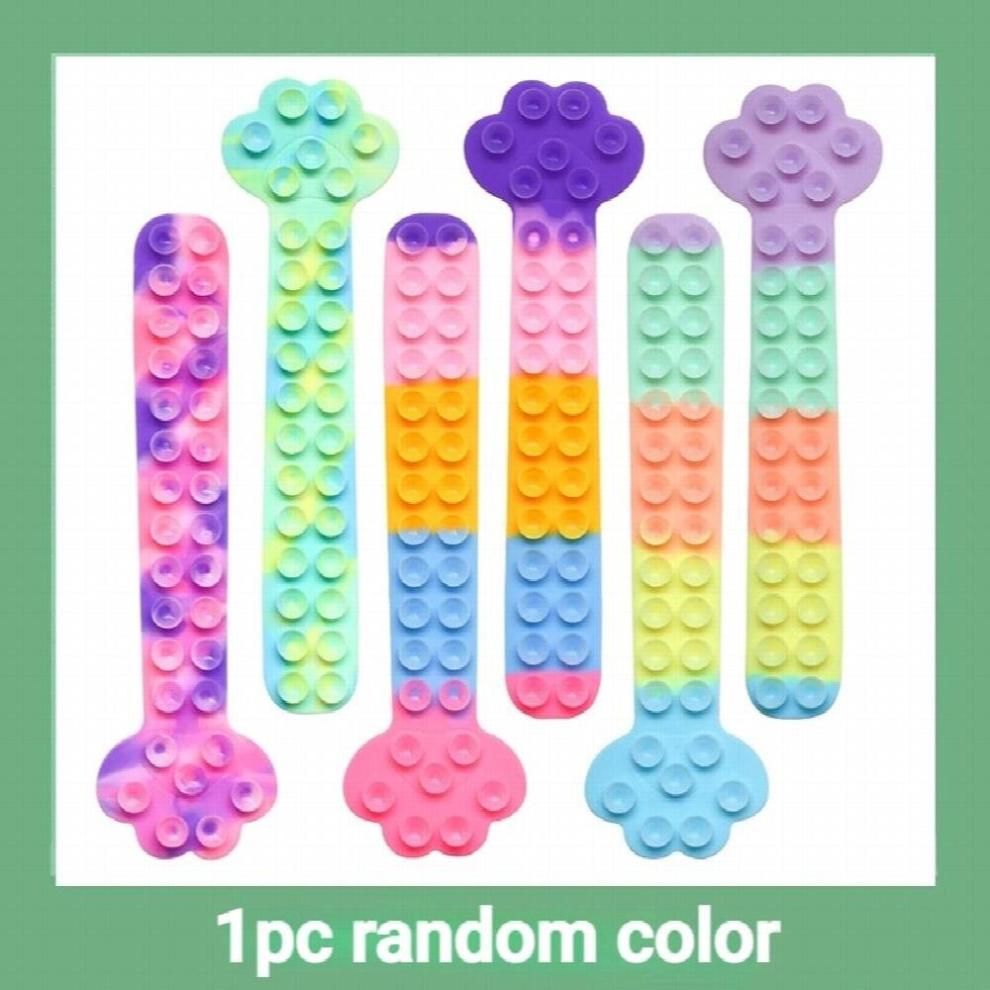 Suction Cup Cat Paw Pat Pat Silicone Sheet Squidopop Fidget Toys Children Stress Relief Squeeze Toy Antistress Soft Squishy Toy