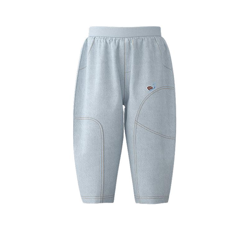 Papa Kids  Spring Skin-Friendly Relaxed Fit Jeans 110