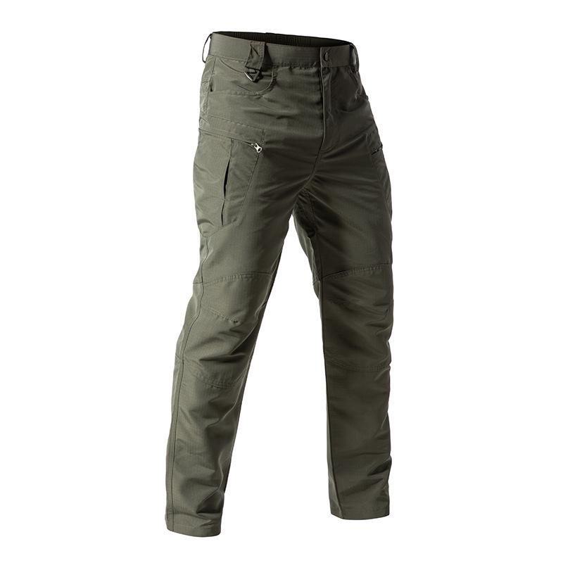 IX5 Men s Tactical Outdoor Multi-pocket Wear-resistant Pants for Special Operations and Work, Multi-purpose CP Camouflage. L