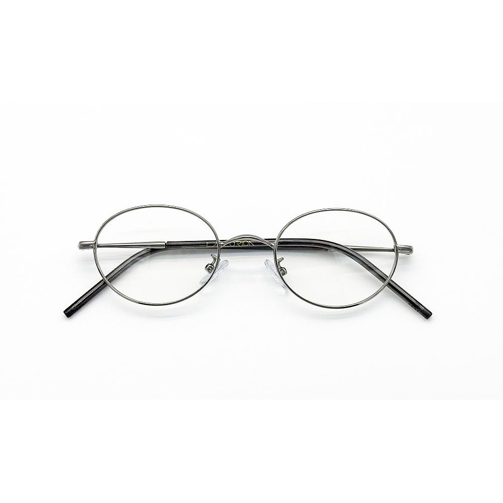 Lapeullolida Alt Silver Small Round Metal Glasses