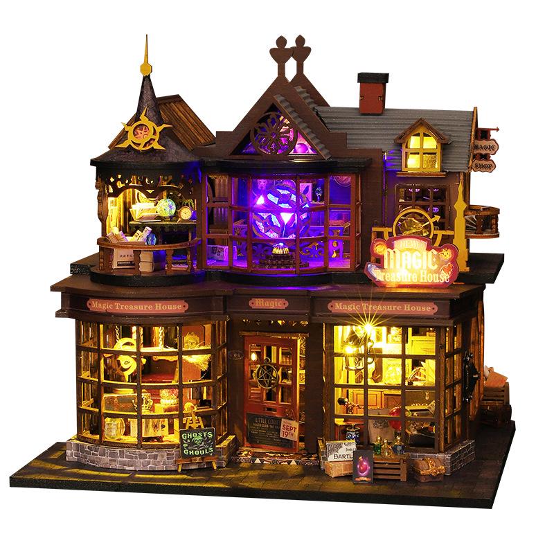 Jiate DIY Magic Treasure House Miniature Assembly Toy Gift