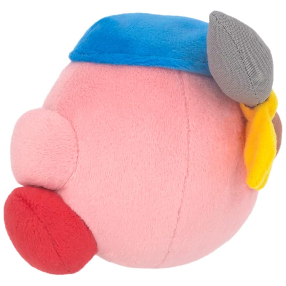 Sanei Trade Kirby Gourmet Festival Mini Plush Toy Bandana Waddle Dee 12.5x11x12cm KGF-03