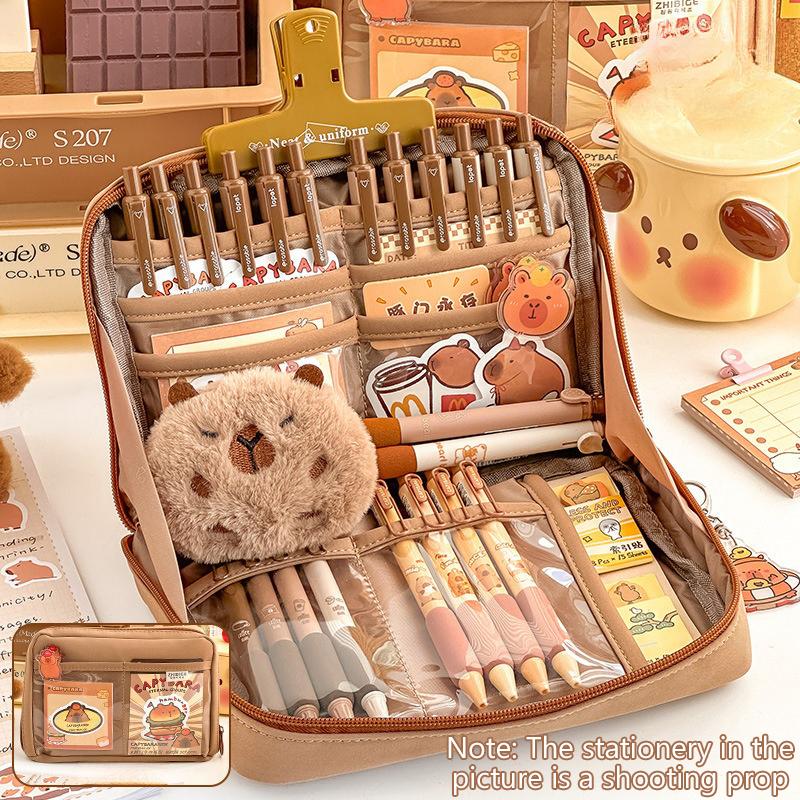 12 Layers Large Capacity Pencil Case Good Looking Multifunctional Classification Storage Stationery Storage Bag 1Pc