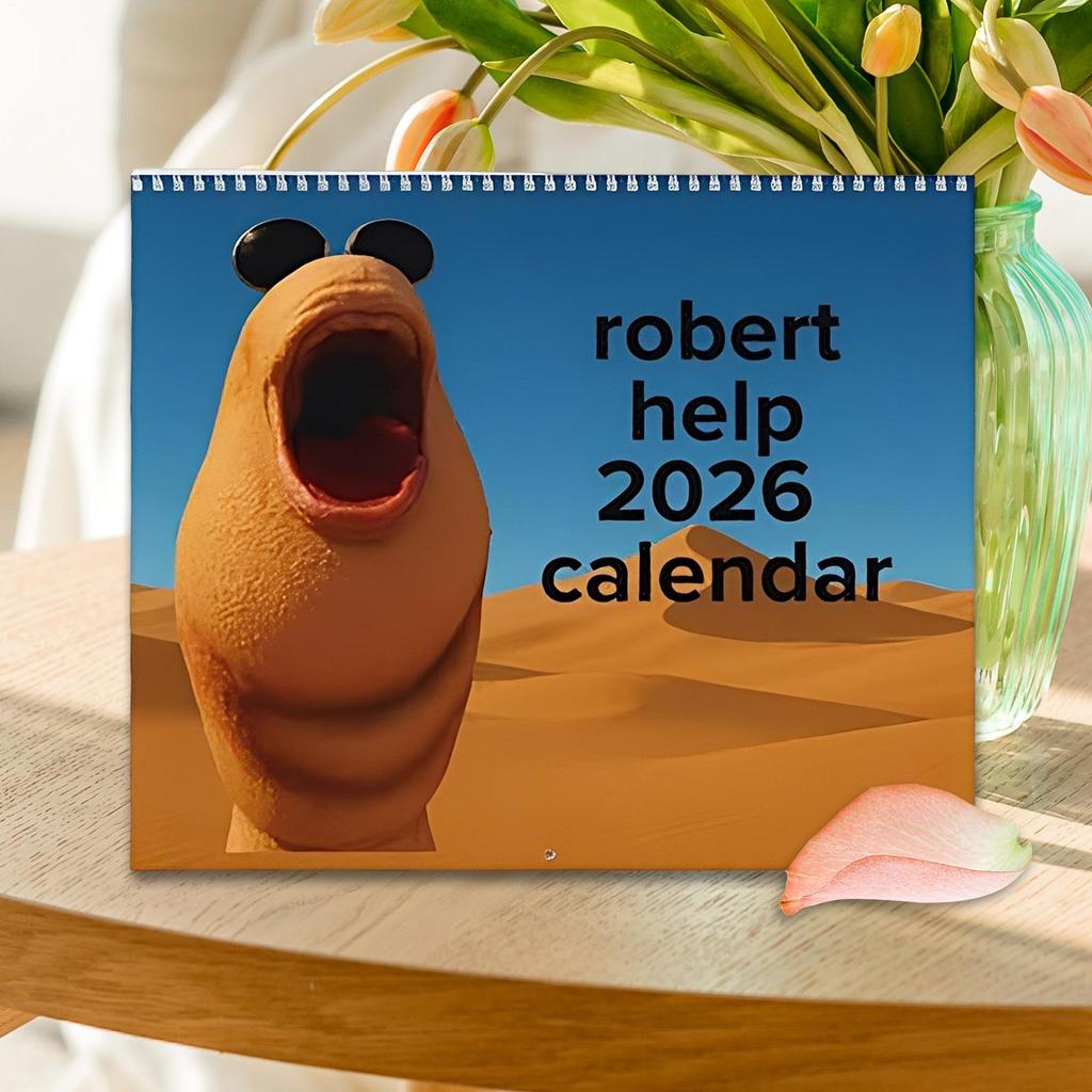 2026 Wall Calendar 12 Month Humorous Planner 2026 Monthly Wall Calendar for Holiday Class Bedroom Living Room Kitchen Fridge