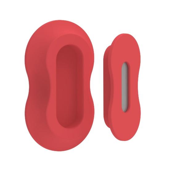 Magnetic Remote Control Holder Self-Adhesive Remote Control Storage Hook No-Drill Wall Mount Remote Storage Hook for Ceramic Tiles Glass Wood