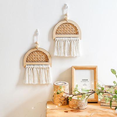 Macrame Woven Wall Hanging Tapestry Boho Bohemian Home Room Art Decor Handmade