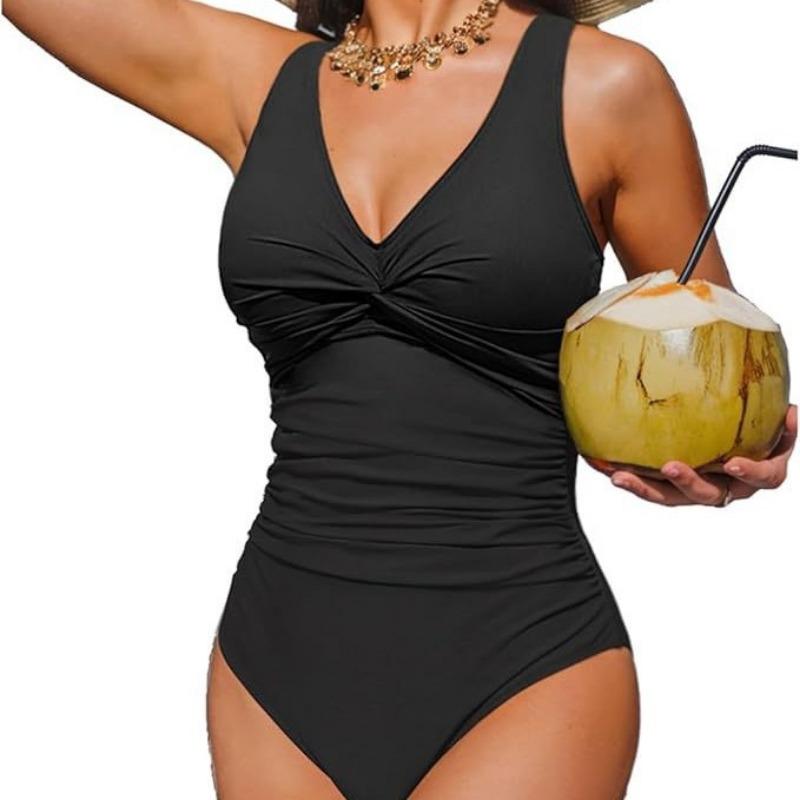 New Popular One-piece Bikini Sexy Leopard Print Splicing European and American Thin Waist Swimsuit Swimsuit