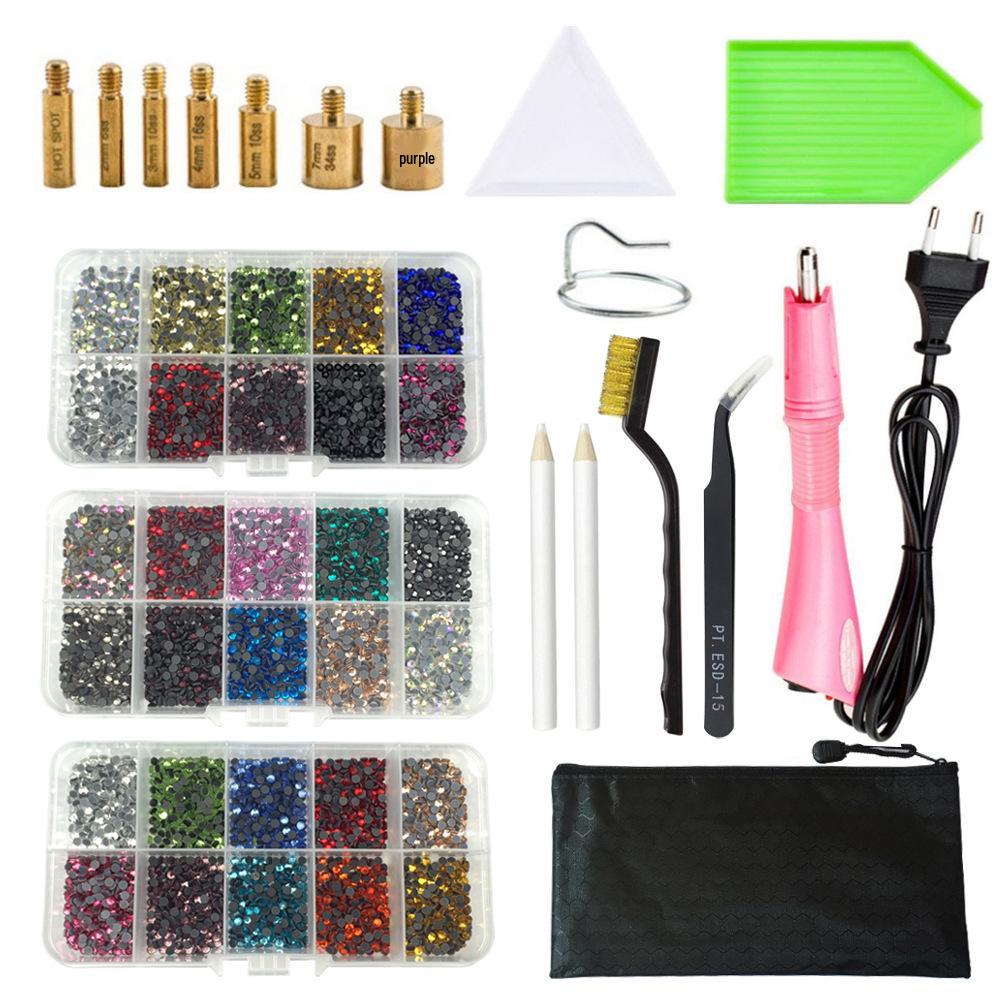 Rhinestone Setter Kit with Pen & Storage Bag for DIY Clothing & Jewelry Accessories