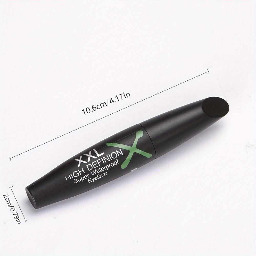 6ml Large Volume Eyeliner,Waterproof, Sweat Proof, No Smudging, Fast Drying Eyeliner,longlasting Cool Black Eyeliner for Beginners