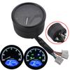Universal Motorcycle LCD Digital 12000rpm Speedometer Backlight Odometer Instrument 2-4 Cylinder Tachometer Digital Dash Panel