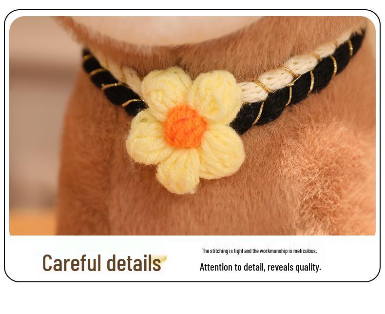 Year of the Horse Fluffy Pony Plush Mascot - Office & Home Decoration Gift