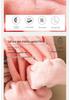 Women's Coral Fleece Strawberry Pajama Set - Cozy Warm Autumn/Winter Loungewear for Girls