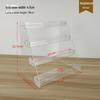 Acrylic Multi-Layer Display Stand for Desktop Storage: Phone Cases, CDs, Masks