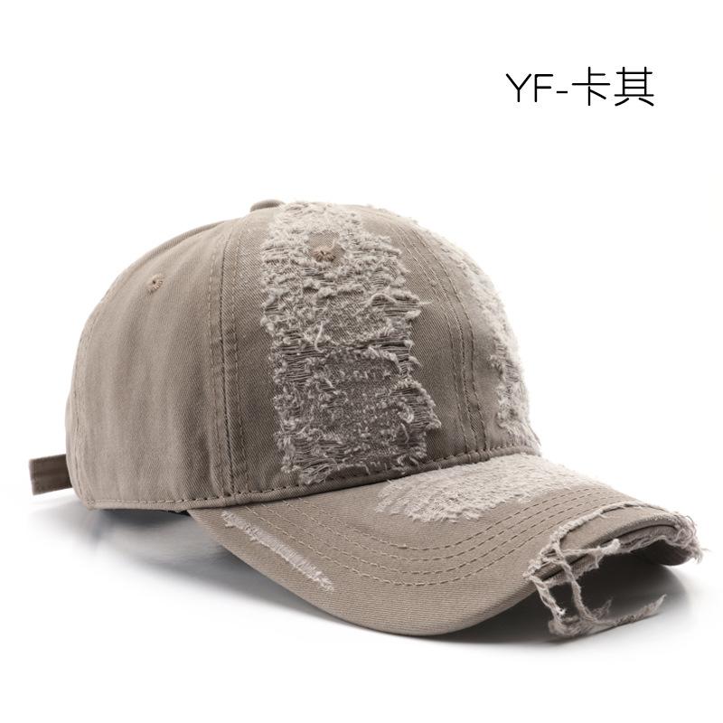 Baseball Cap Spring and Autumn Personality Wear Soft Top Hat Outdoor Travel Sun Protection Sunshade Cap