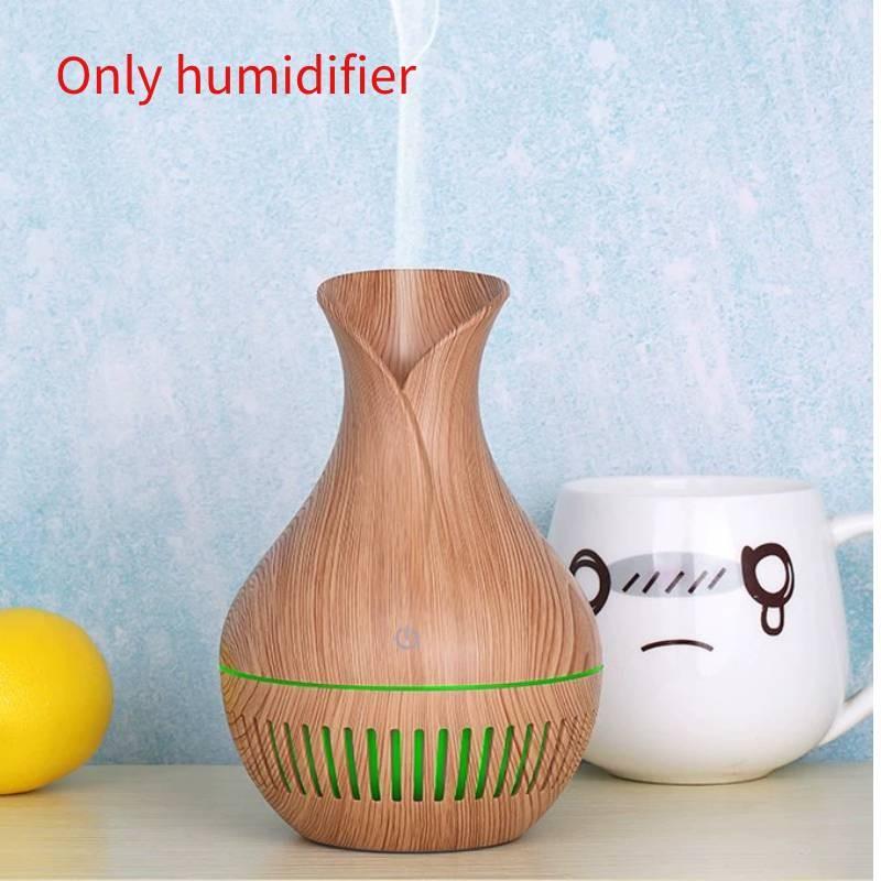 Colorful Lamp Imitate Graining Cracks Design Ultrasonic Humidifier With Aromatherapy For Home Use