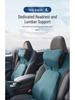 Memory Foam Neck and Lumbar Support Set for Geely Xingyue L: Seat Covers, Headrest, and Backrest