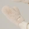 Molliolli BEAR BEAR Reversible Mittens [ivory]