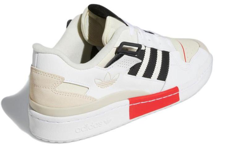 Forum Adidas Originals Exhibit Low 'White Vivid Red' GZ0937