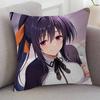 Anime High School D D Cartoon Series Square Pillowcase Soft Waist Sofa Cushion Cover Bedroom Room Pillowcase