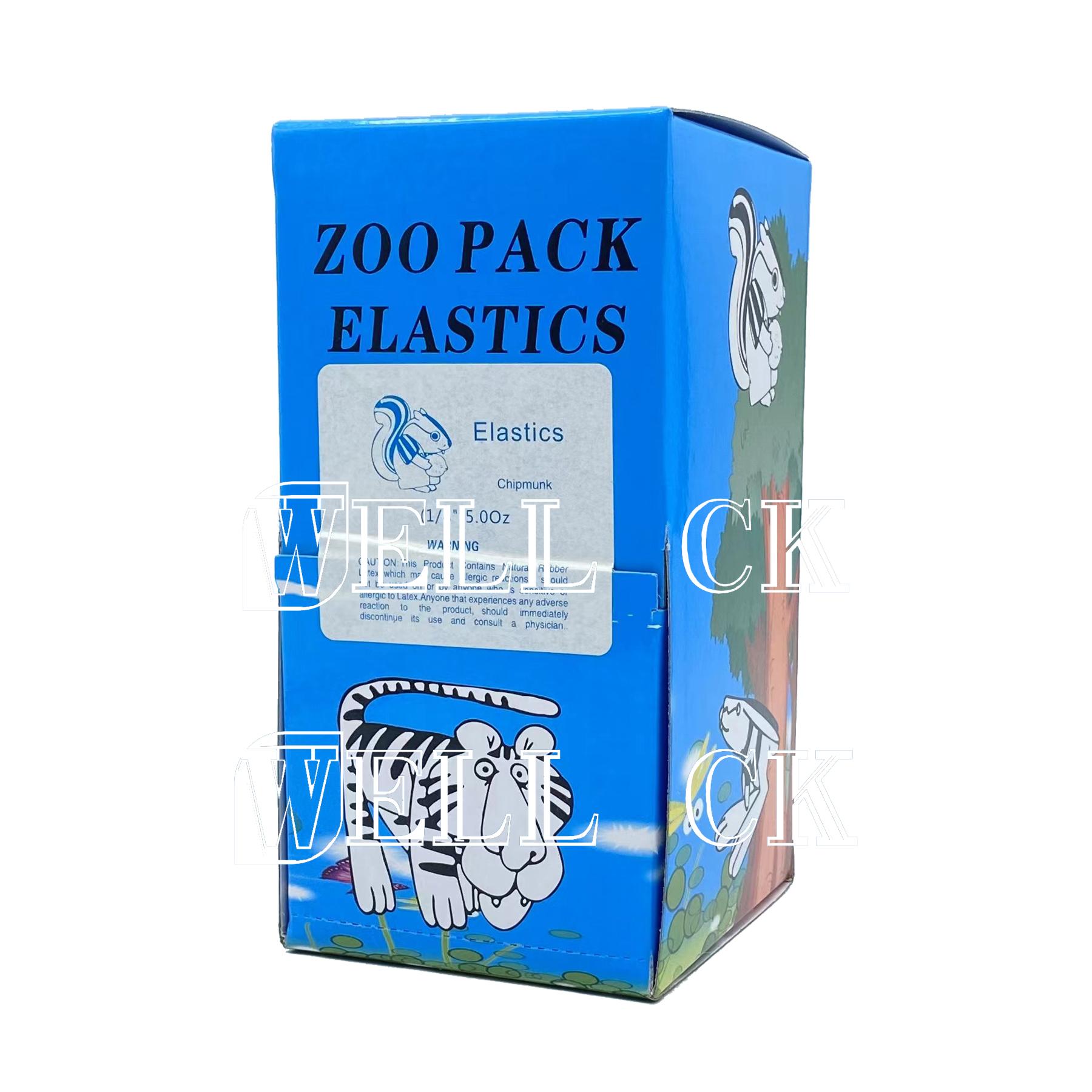 

5000 шт./кор., стоматологические ортодонтические зоокомплекты, эластичные резинки, латексные брекеты, сила 3,5/5,0/6,5 унций 5Oz Chipmunk 3.2MM