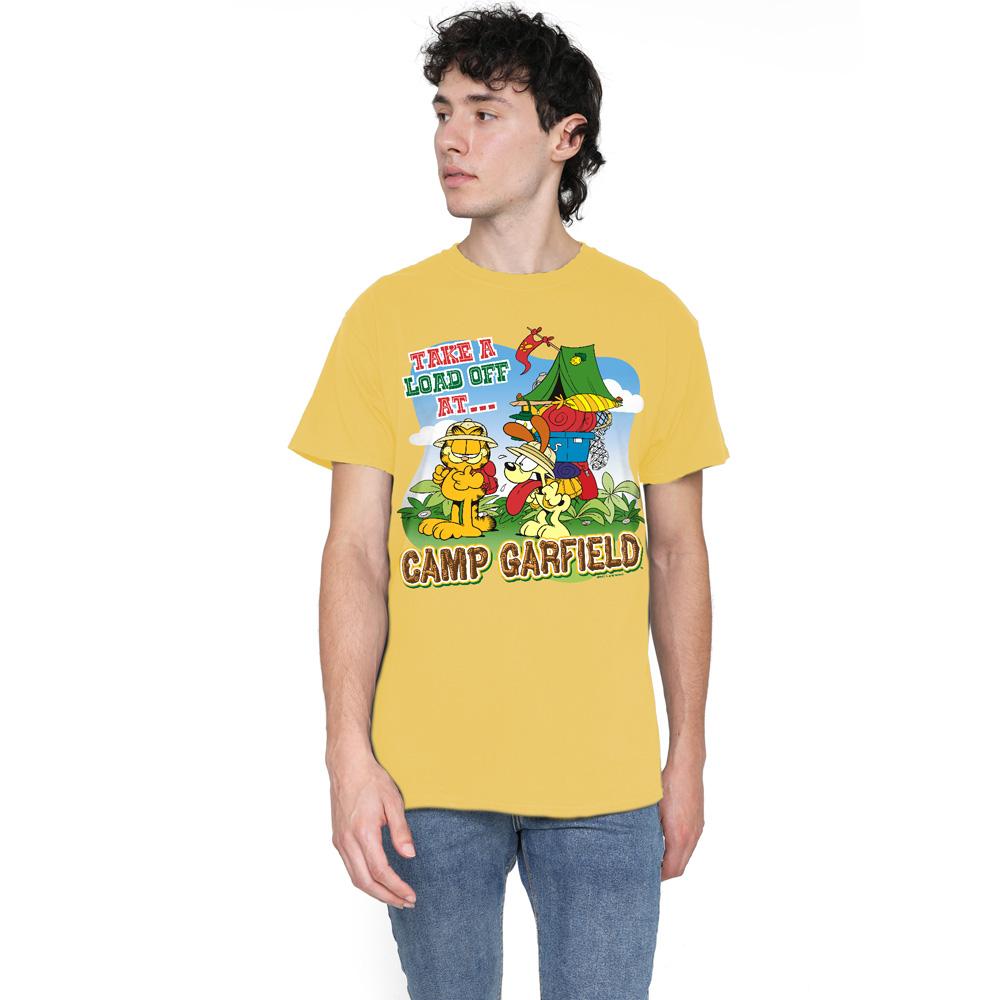 Garfield Mens Camp Garfield T-Shirt