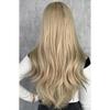 Women's 62cm Hair Simulation Hair Long Hair Straight Hair Rose Hair Net Headwear Full Head Cover Natural and Realistic Wig