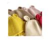 Children's Cute Knit Hat with Round Ears - Autumn/Winter Wool Hat with Drawstring and Ear Protection for Boys and Girls
