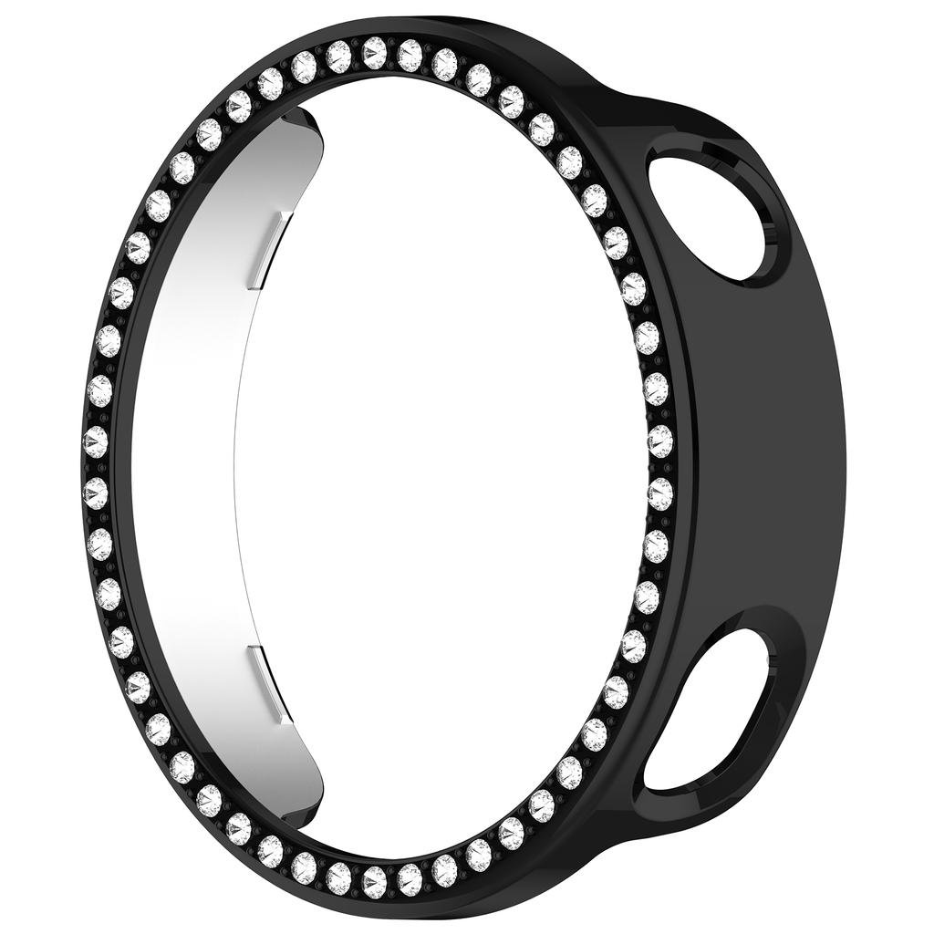 Bling PC Průhledné ochranné pouzdro pro Xiaomi Watch S4 41mm Pouzdro s diamantovými krystaly Tvrdý kryt Ochranný kryt na hodinky Módní nárazník