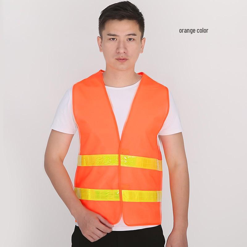 Reflective Safety Vest for Construction and Night Riding